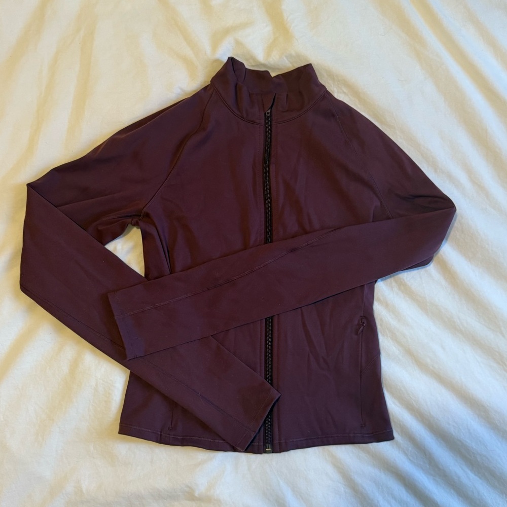 NikeSKIMS Matte Mock Neck Full Zip Jacket